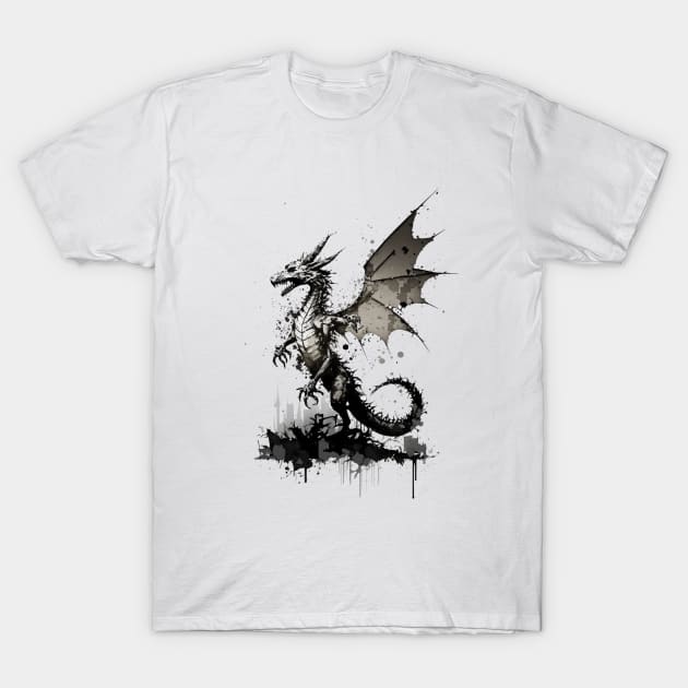 Shadow Dragon T-Shirt by Crew